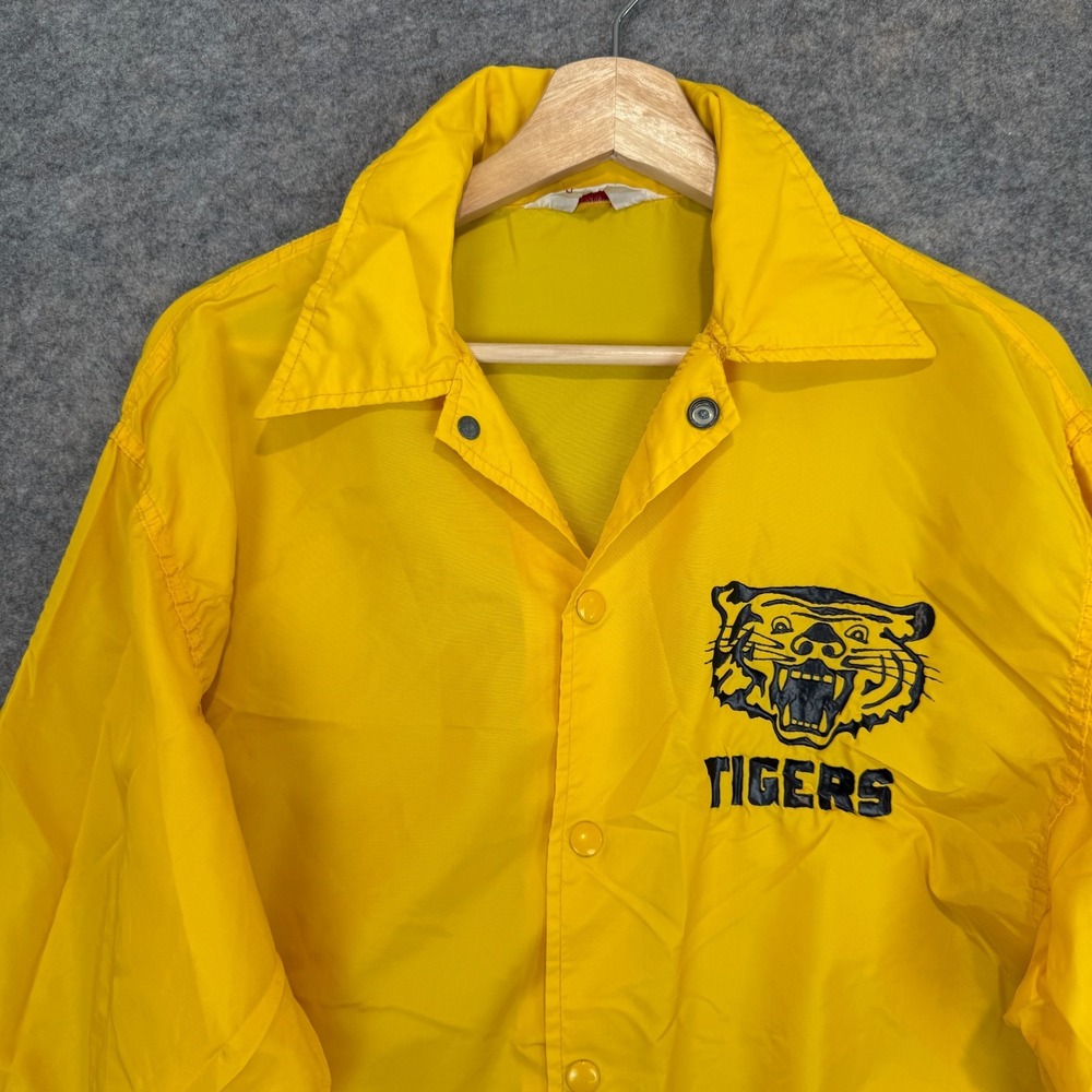 Vintage Swingster Wearables Tiger Nylon Jacket Adult Small - Medium? 60s 70s - Picture 2 of 12
